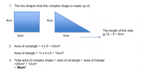 Area and Perimeter example 3.2