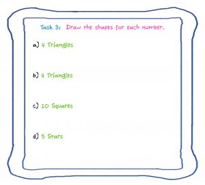 Counting object Age 5-6 Task 3